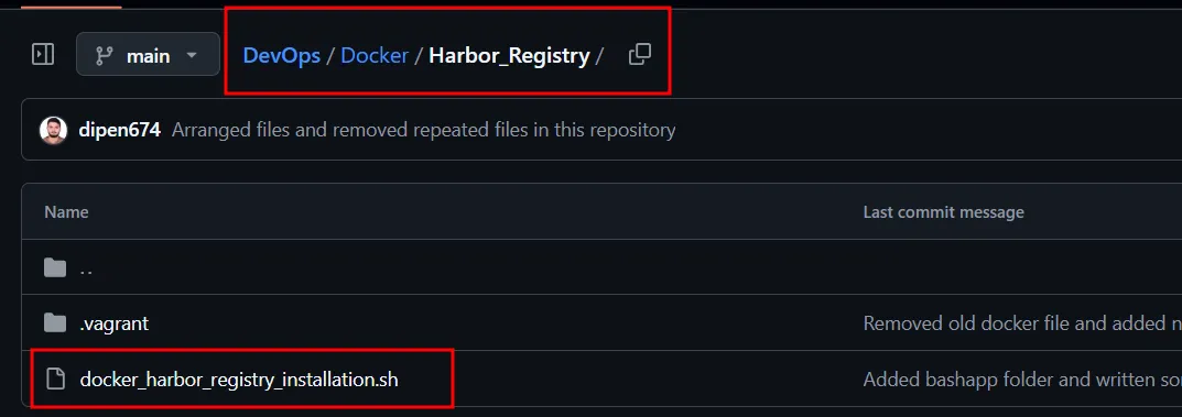 Docker file, Best practices and Registry screenshot 4