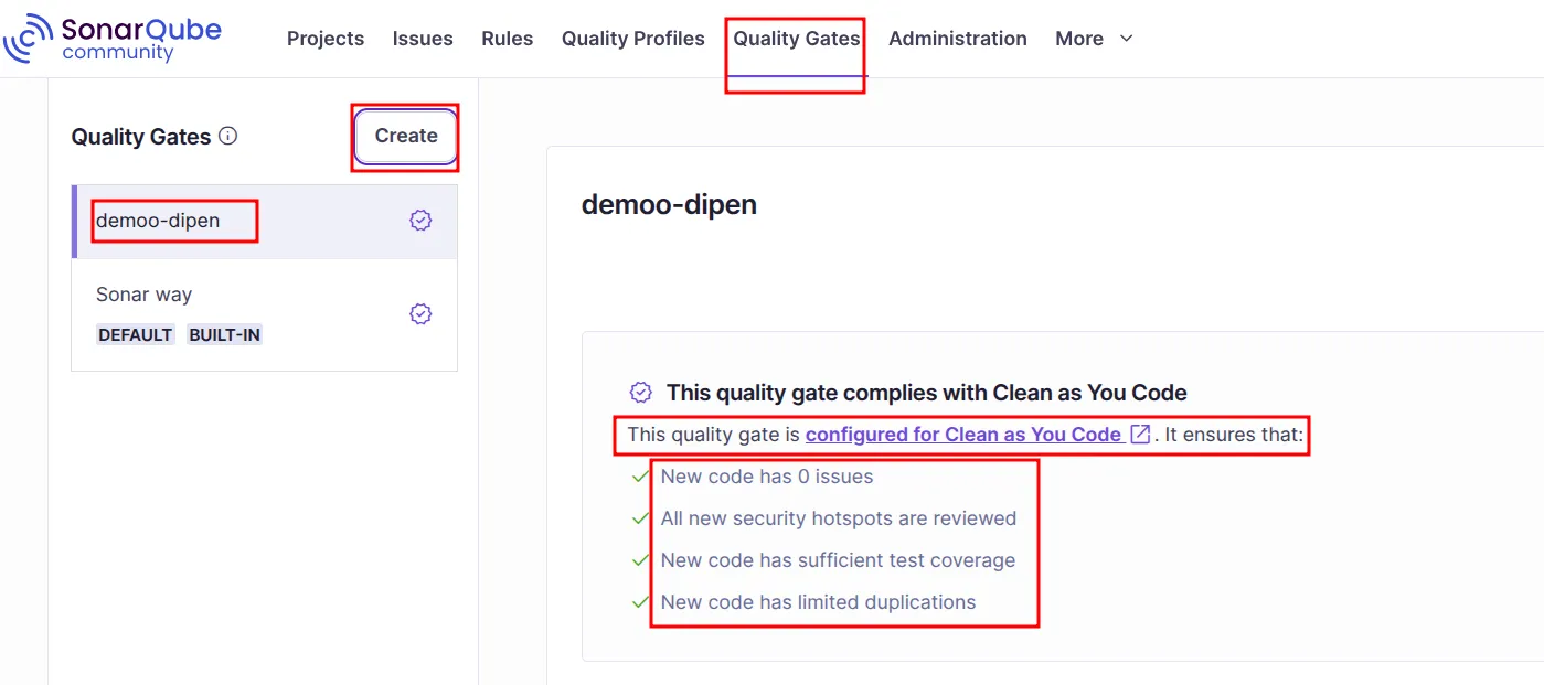 SonarQube screenshot 2