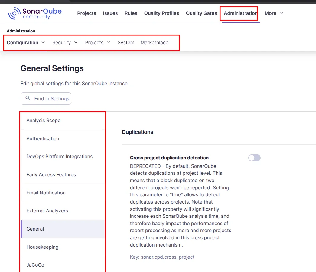 SonarQube screenshot 4