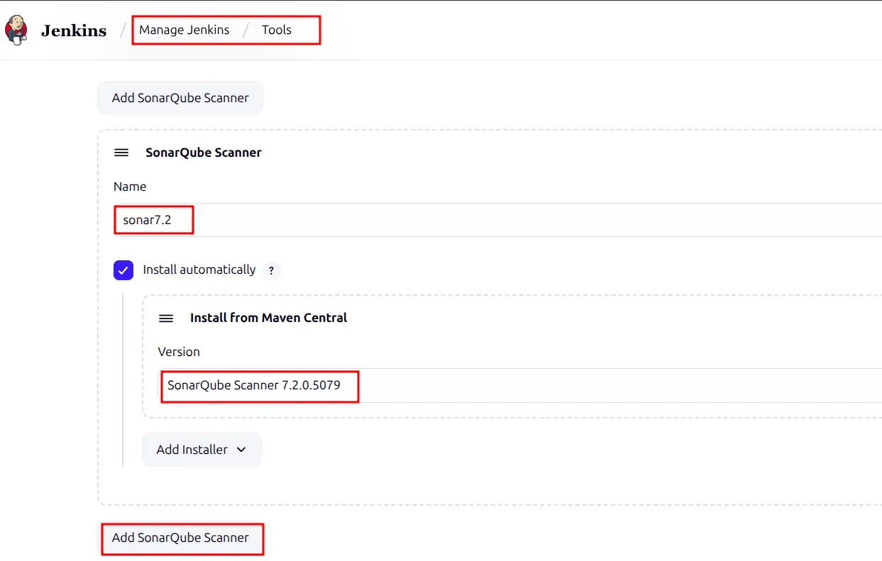 SonarQube screenshot 6