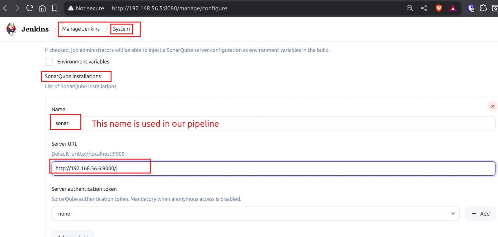 SonarQube screenshot 7