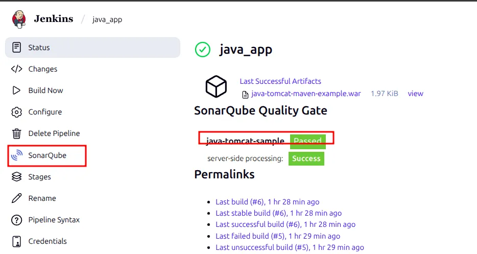 SonarQube screenshot 15