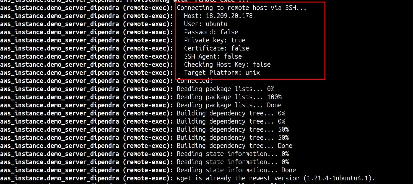 Terraform screenshot 28