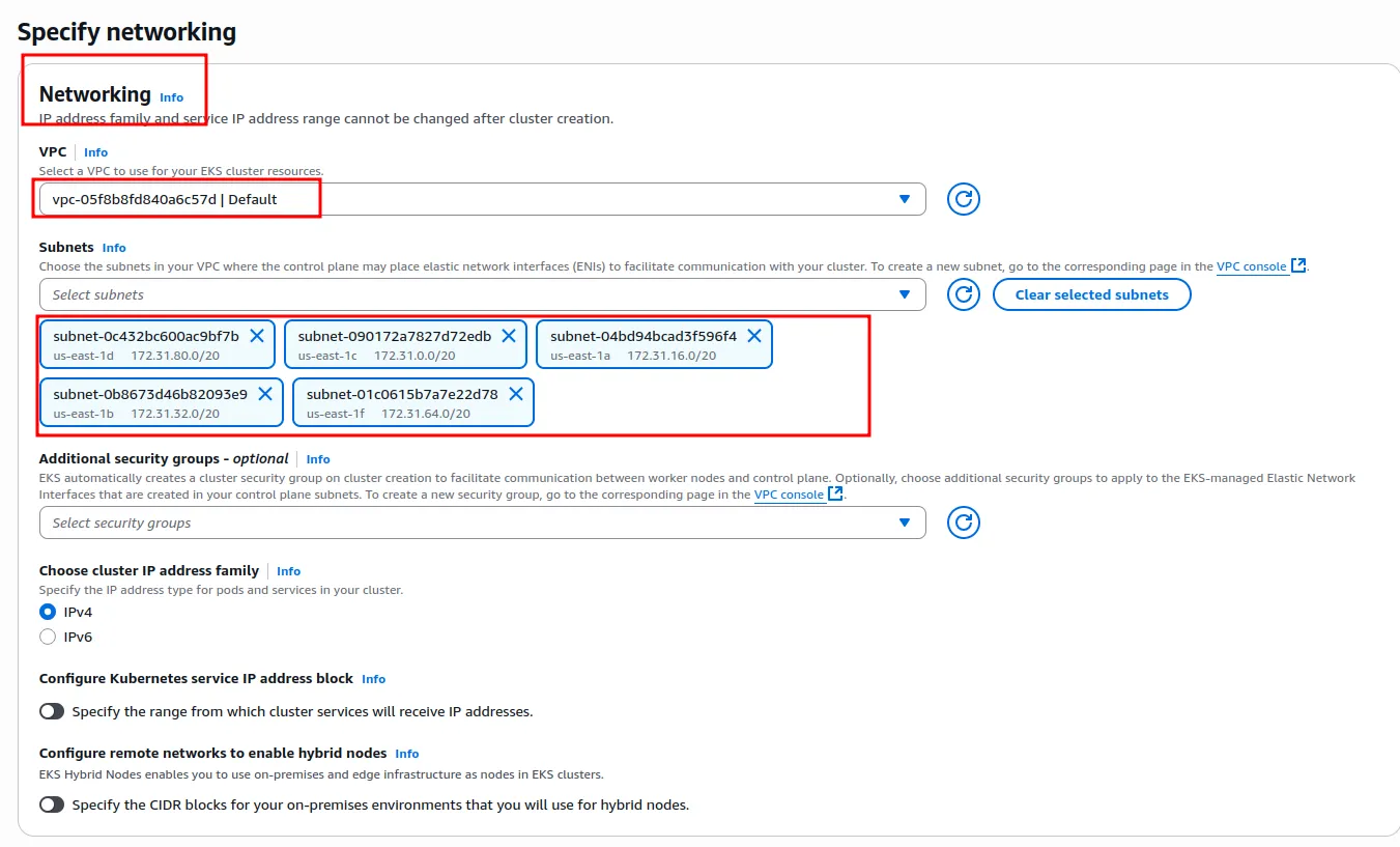 Kubernetes in AWS screenshot 7