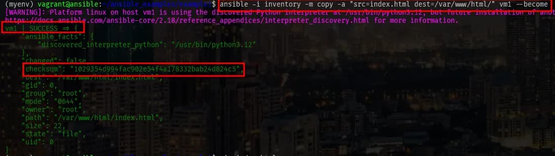 Ansible screenshot 15