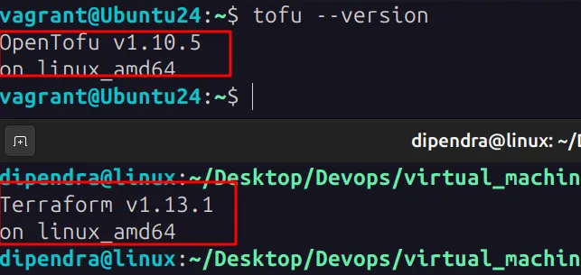OpenTofu screenshot 1