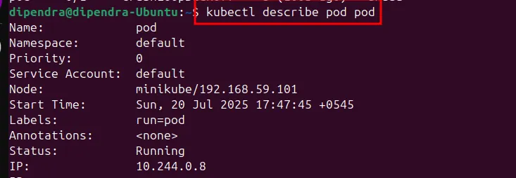 minikube screenshot 5