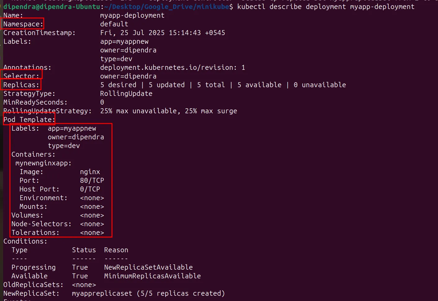 minikube screenshot 11