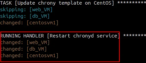 Ansible playbook II screenshot 10