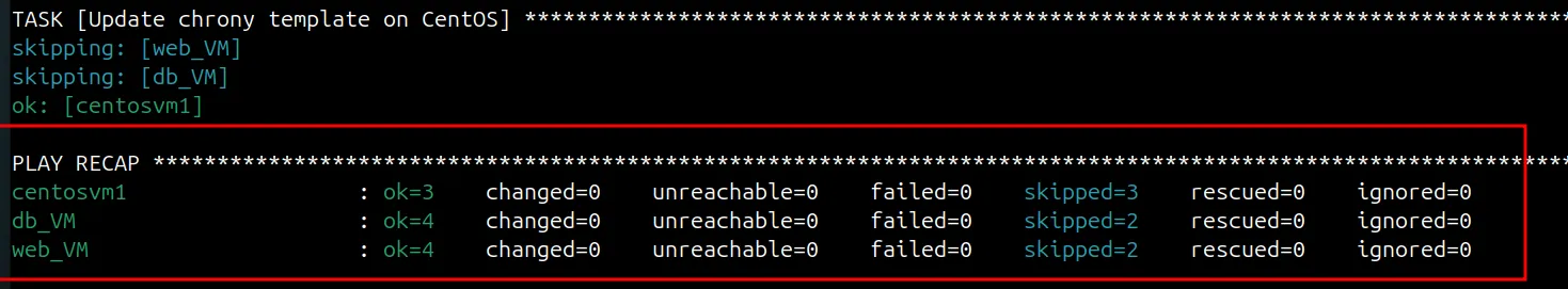 Ansible playbook II screenshot 11