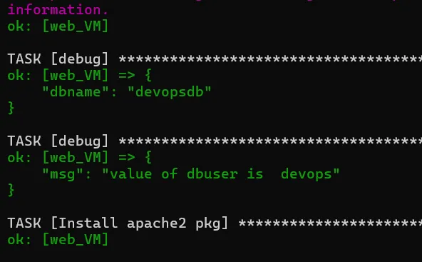 Ansible Playbook I screenshot 7