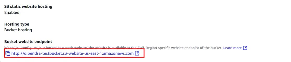 Amazon S3 screenshot 10