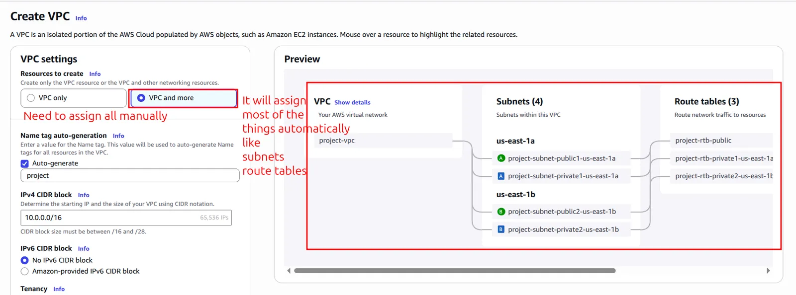 VPC screenshot 3