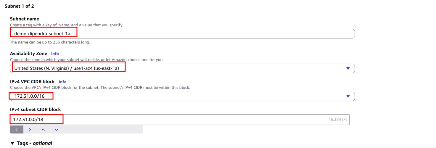 VPC screenshot 7