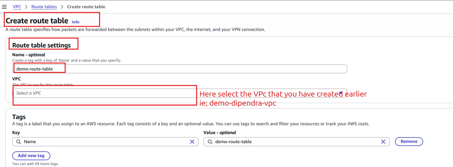 VPC screenshot 8