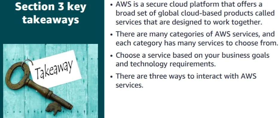 AWS Introduction cert screenshot 22