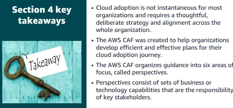 AWS Introduction cert screenshot 31